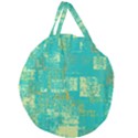 Abstract art Giant Round Zipper Tote View1