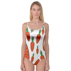 Fruit Vegetable Carrots Camisole Leotard  by Mariart