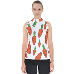 Fruit Vegetable Carrots Shell Top by Mariart