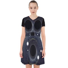 Brightest Cluster Galaxies And Supermassive Black Holes Adorable In Chiffon Dress by Mariart