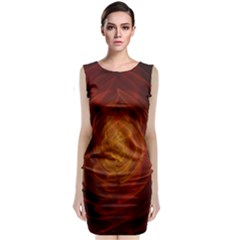 High Res Nostars Orange Gold Classic Sleeveless Midi Dress by Mariart