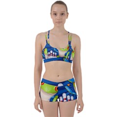 Tree Frog Bowling Women s Sports Set by crcustomgifts