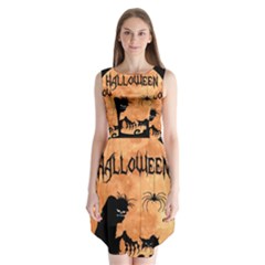 Halloween Sleeveless Chiffon Dress   by Valentinaart