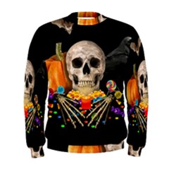 Halloween Candy Keeper Men s Sweatshirt by Valentinaart