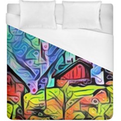 Magic Cube Abstract Art Duvet Cover (king Size) by NouveauDesign