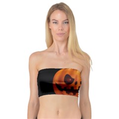 Halloween Pumpkin Bandeau Top by Valentinaart