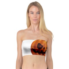 Halloween Pumpkin Bandeau Top by Valentinaart