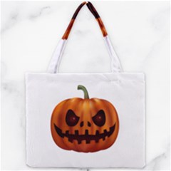 Halloween Pumpkin Mini Tote Bag by Valentinaart