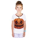 Halloween pumpkin Kids  One Piece Tee View1