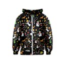 Christmas pattern Kids  Zipper Hoodie View1