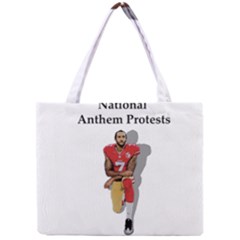 National Anthem Protest Mini Tote Bag by Valentinaart