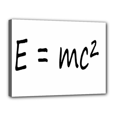 E=mc2 Gravity Formula Physics Canvas 16  X 12  by picsaspassion