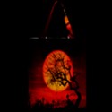 Helloween Midnight Graveyard Silhouette Zipper Classic Tote Bag View2