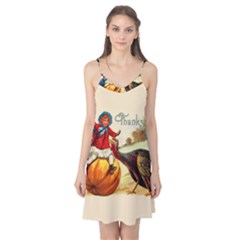 Vintage Thanksgiving Camis Nightgown by Valentinaart