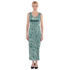 Design Art Wesley Fontes Fitted Maxi Dress by wesleystores