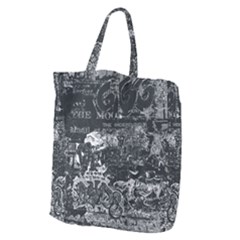 Graffiti Giant Grocery Zipper Tote by ValentinaDesign