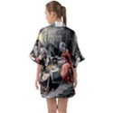 The birth of Christ Quarter Sleeve Kimono Robe View2