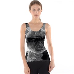 Space Universe Earth Rocket Tank Top by Celenk