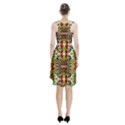 Chicken Monkeys Smile In The Floral Nature Looking Hot Racerback Midi Dress View2