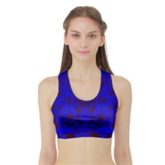 Pattern Sports Bra With Border by gasi