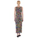 Pattern Fitted Maxi Dress View2