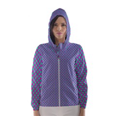 Pattern Hooded Wind Breaker (women) by gasi