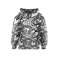 Seamless Tile Background Abstract Kids  Pullover Hoodie by Celenk