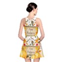 Happy Thanksgiving With Pumpkin Reversible Skater Dress View2