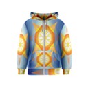 Star Pattern Background Kids  Zipper Hoodie View1