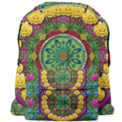 Bohemian Chic In Fantasy Style Giant Full Print Backpack by pepitasart