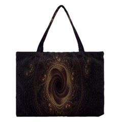 Beads Fractal Abstract Pattern Medium Tote Bag by Celenk