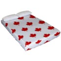 Maple Leaf Canada Emblem Country Fitted Sheet (California King Size) View2