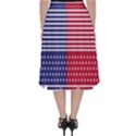 American Flag Patriot Red White Folding Skater Skirt View2