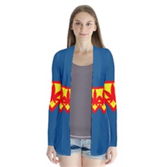 Super Dealer Drape Collar Cardigan by PodArtist