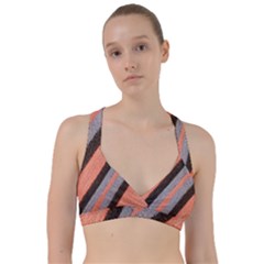 Fabric Textile Texture Surface Sweetheart Sports Bra by Celenk
