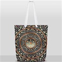 Dark Metal And Jewels Full Print Rope Handle Tote (Small) View1