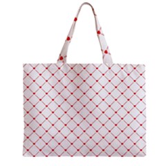 Hearts Pattern Love Design Zipper Mini Tote Bag by Celenk