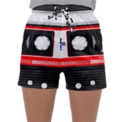 Compact Cassette Musicassette Mc Sleepwear Shorts by Celenk