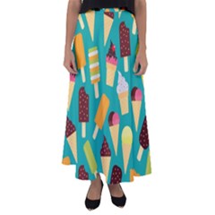 Summer Treats Flared Maxi Skirt by Bigfootshirtshop