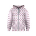 Pixel Hearts Kids  Zipper Hoodie View1