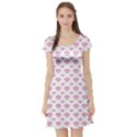 Pixel Hearts Short Sleeve Skater Dress View1