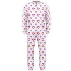 Pixel Hearts Onepiece Jumpsuit (men)  by jumpercat