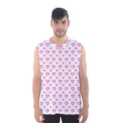 Pixel Hearts Men s Basketball Tank Top by jumpercat