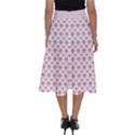 Pixel Hearts Perfect Length Midi Skirt View2