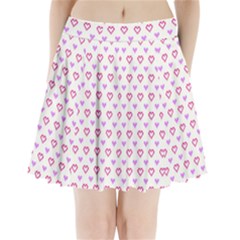 Pixel Hearts Pleated Mini Skirt by jumpercat