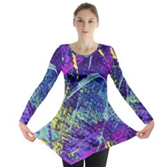 Ink Splash 01 Long Sleeve Tunic  by jumpercat