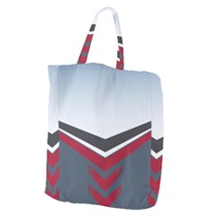 Modern Shapes Giant Grocery Zipper Tote by jumpercat