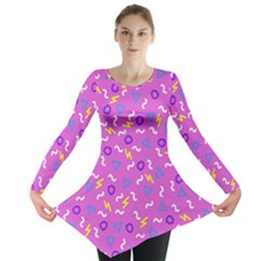 Retro Wave 2 Long Sleeve Tunic  by jumpercat