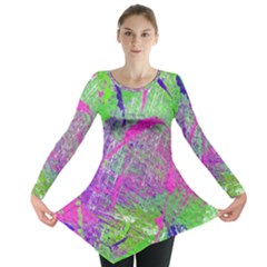 Ink Splash 03 Long Sleeve Tunic  by jumpercat