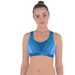 Tri 04 Cross String Back Sports Bra by jumpercat